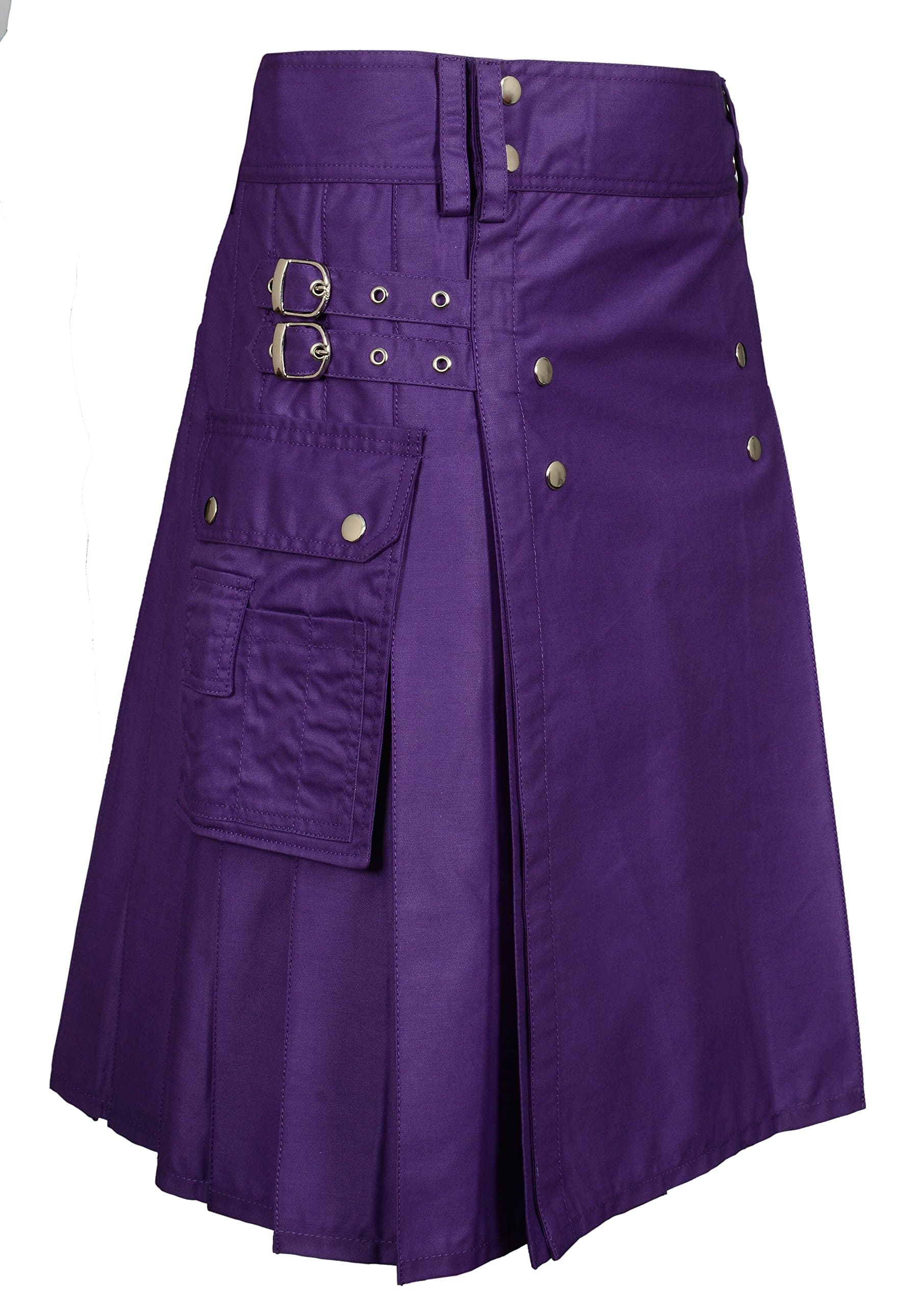 Men's Purple Utility Kilt