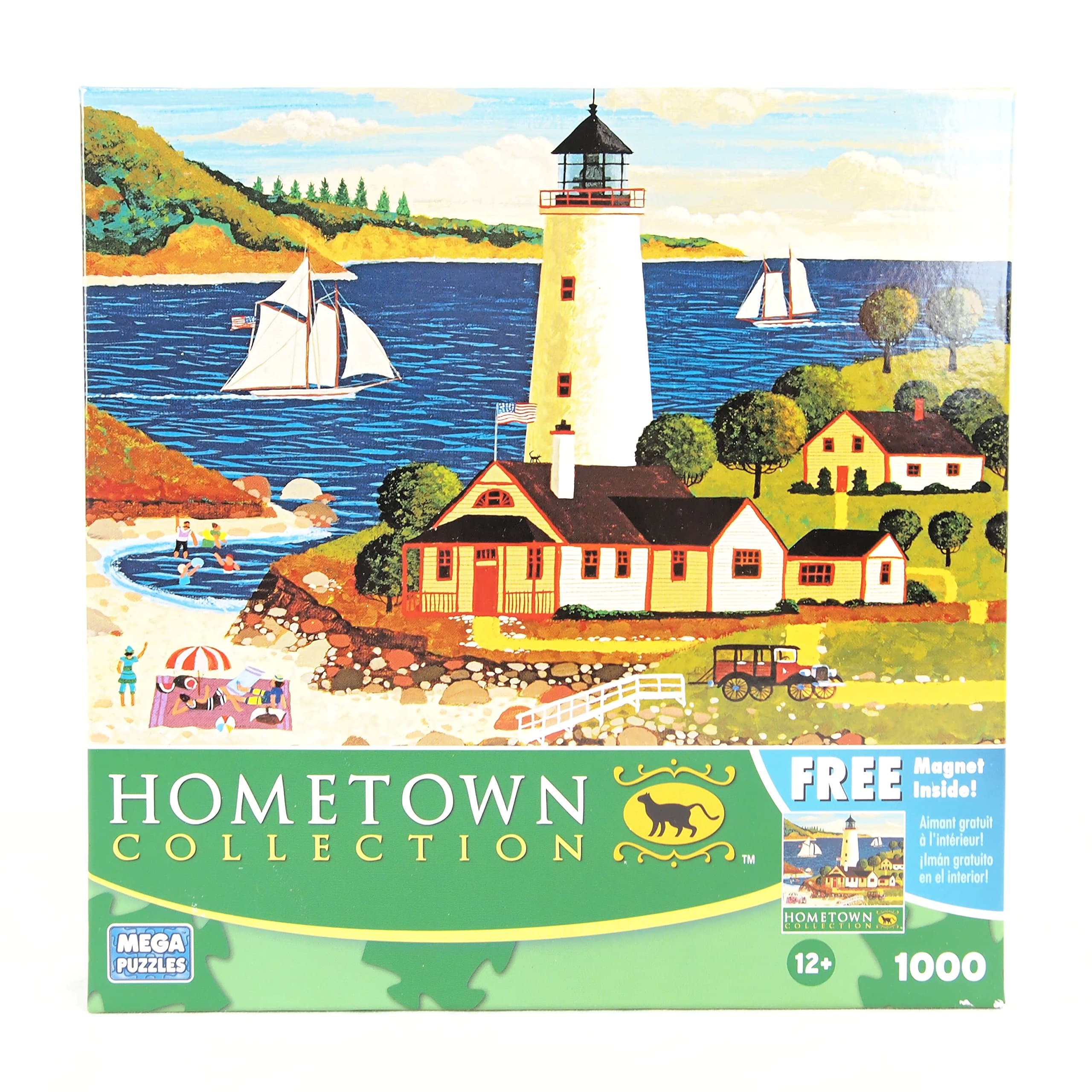 HOMETOWN COLLECTION Outing at the Light 1000 Piece Puzzle
