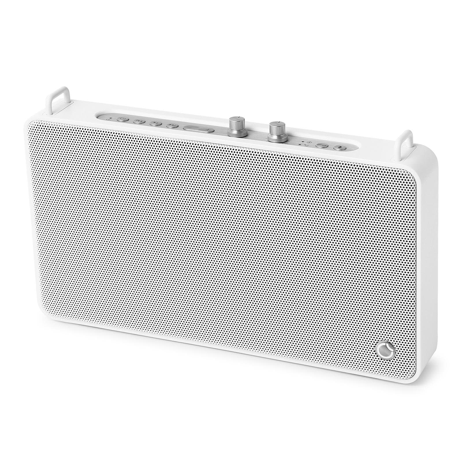 GGMM E5 Wireless Speaker Bluetooth Speaker, Powerful Sound Enhanced Bass 15 Hours Playing Time, Hands Free Calling with USB Charging Port (Black) (E5-Bluetooth-White)