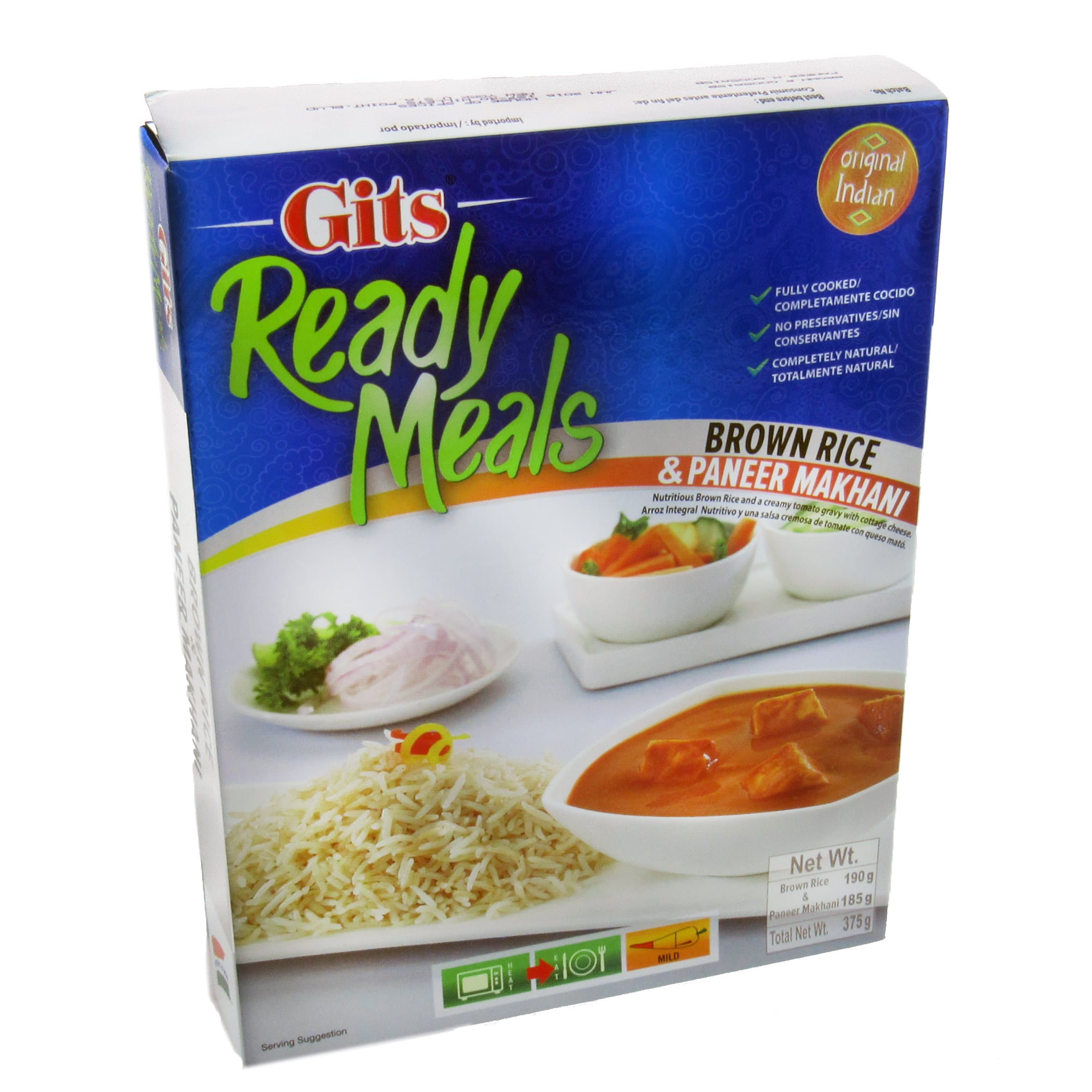 Paneer Makhani with Brown Rice 5 Pack