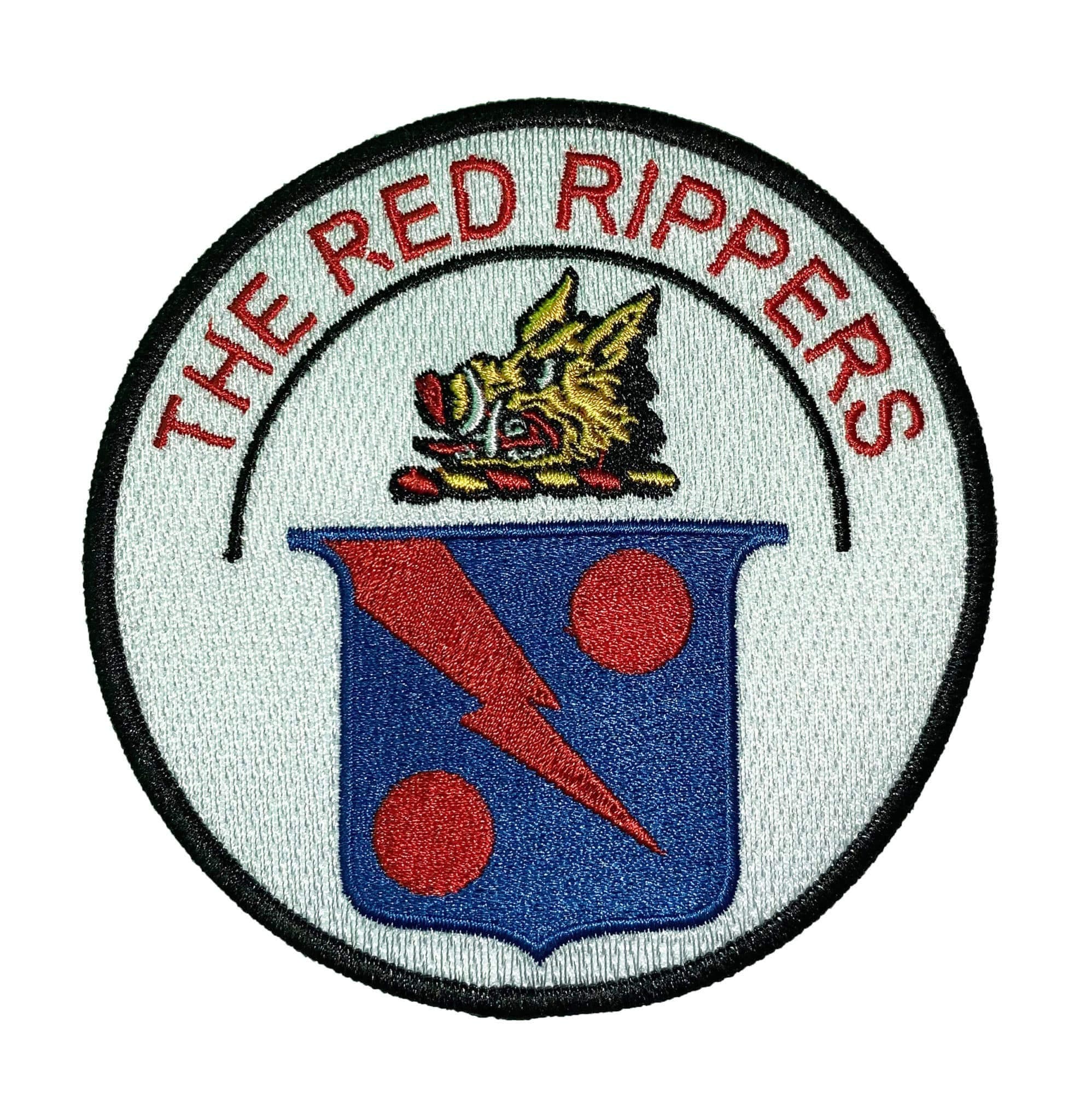 VF-11 / VFA-11 Red Rippers Squadron Patch – Plastic Backing