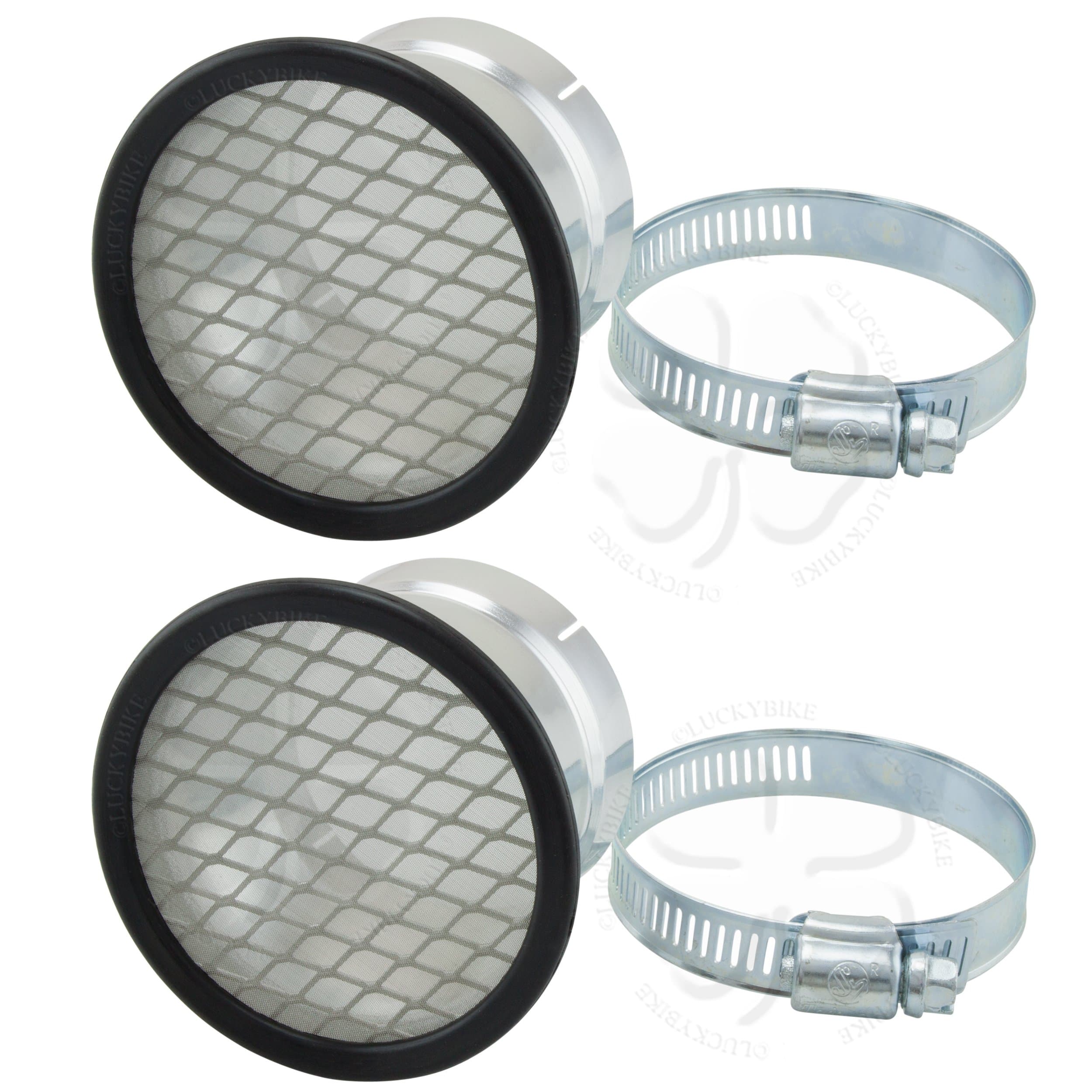 53.5mm x 35mm 2x Velocity Stack Racing Carburetor Air Filter Intake Mesh