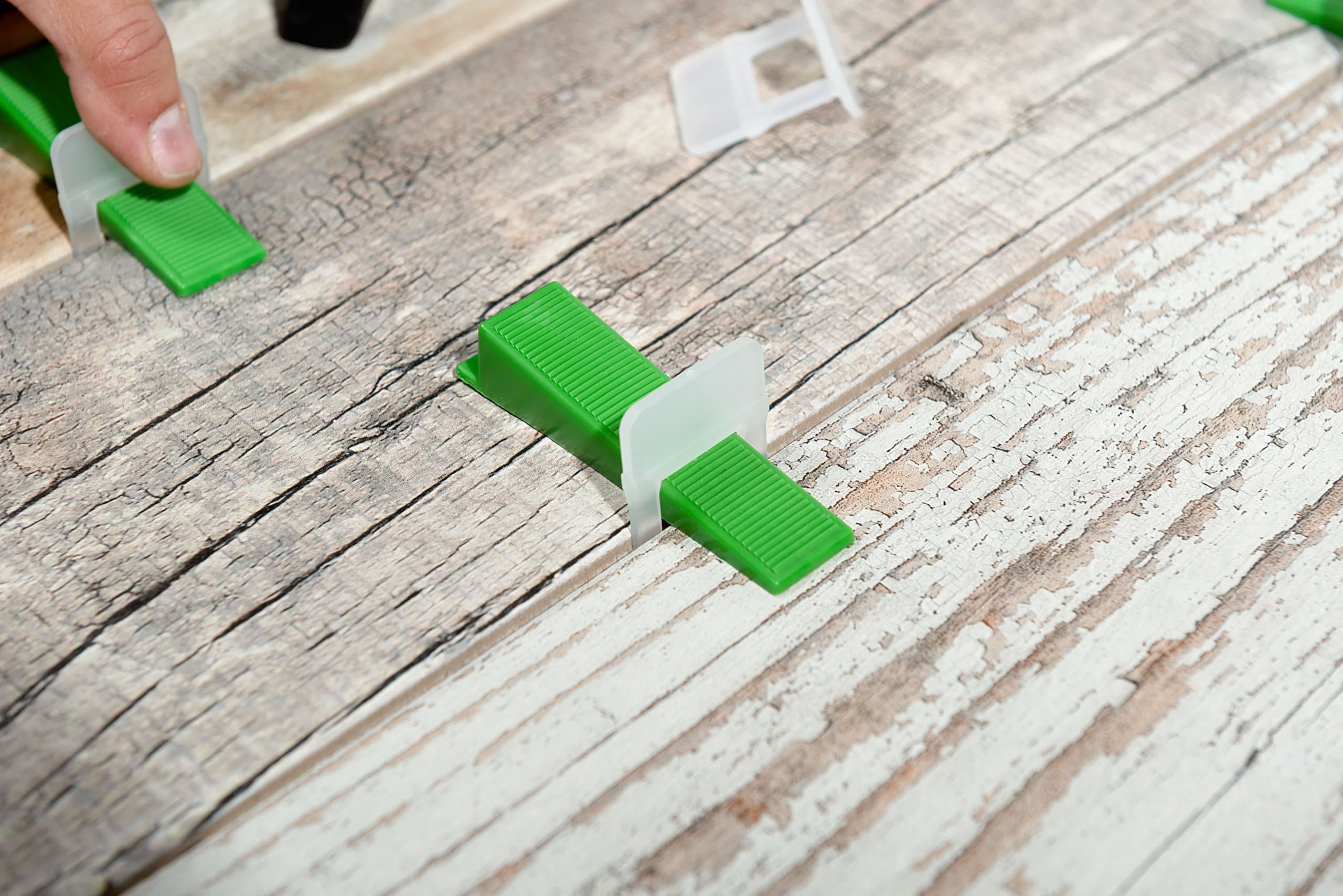 1200 Flooring Level 3mm Tile Levelling Spacer System Construction Straps 1000 spacers + 200 Wedges