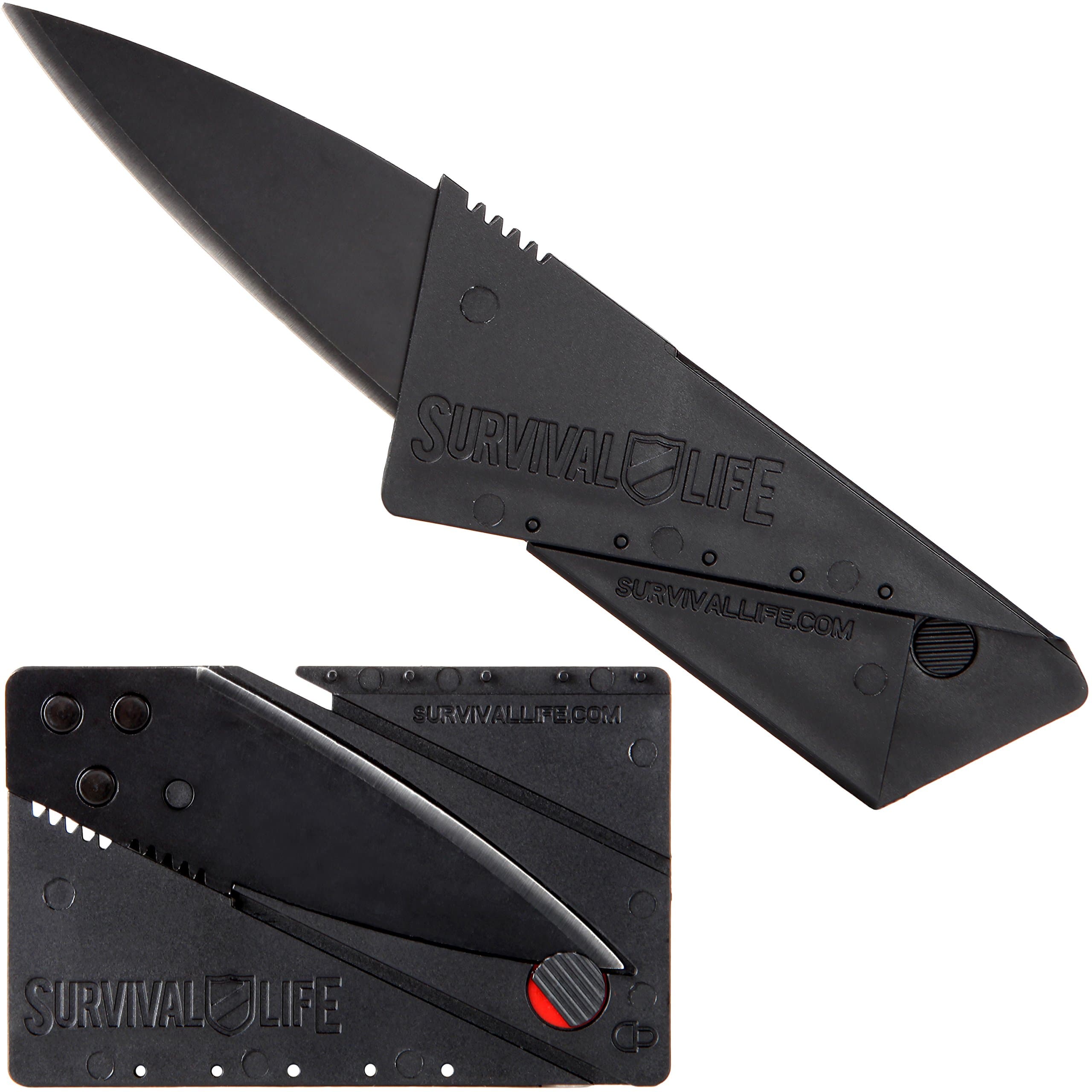 Credit Card Knife - Folding Ultra-Thin Pocket Safety Tool by Survival Life0153;