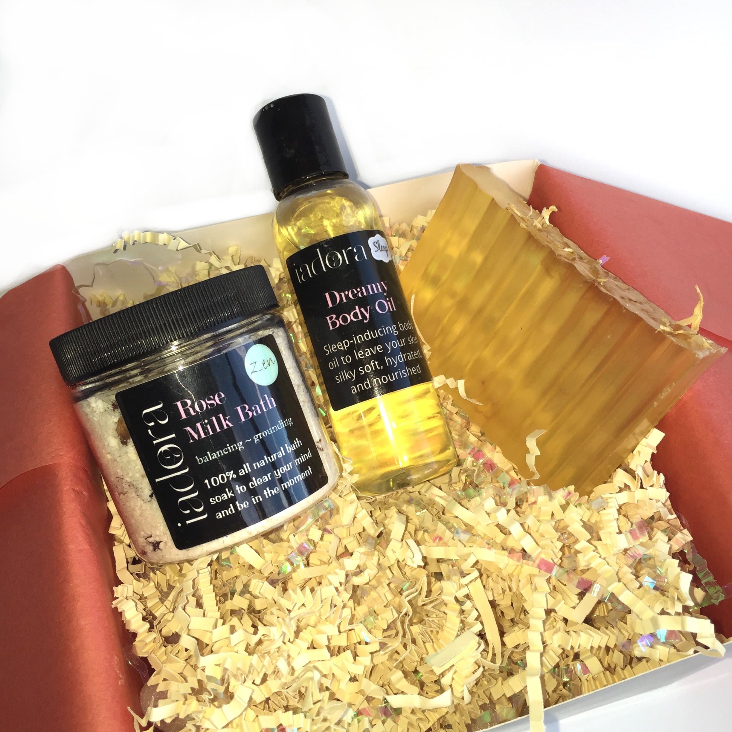 Gratitude Bath Gift Set ~ 100% Essential Oils + 100% All Natural ~ 3 aromatherapy bath products to bring gratitude + grounding ~ Makes A Great Gift