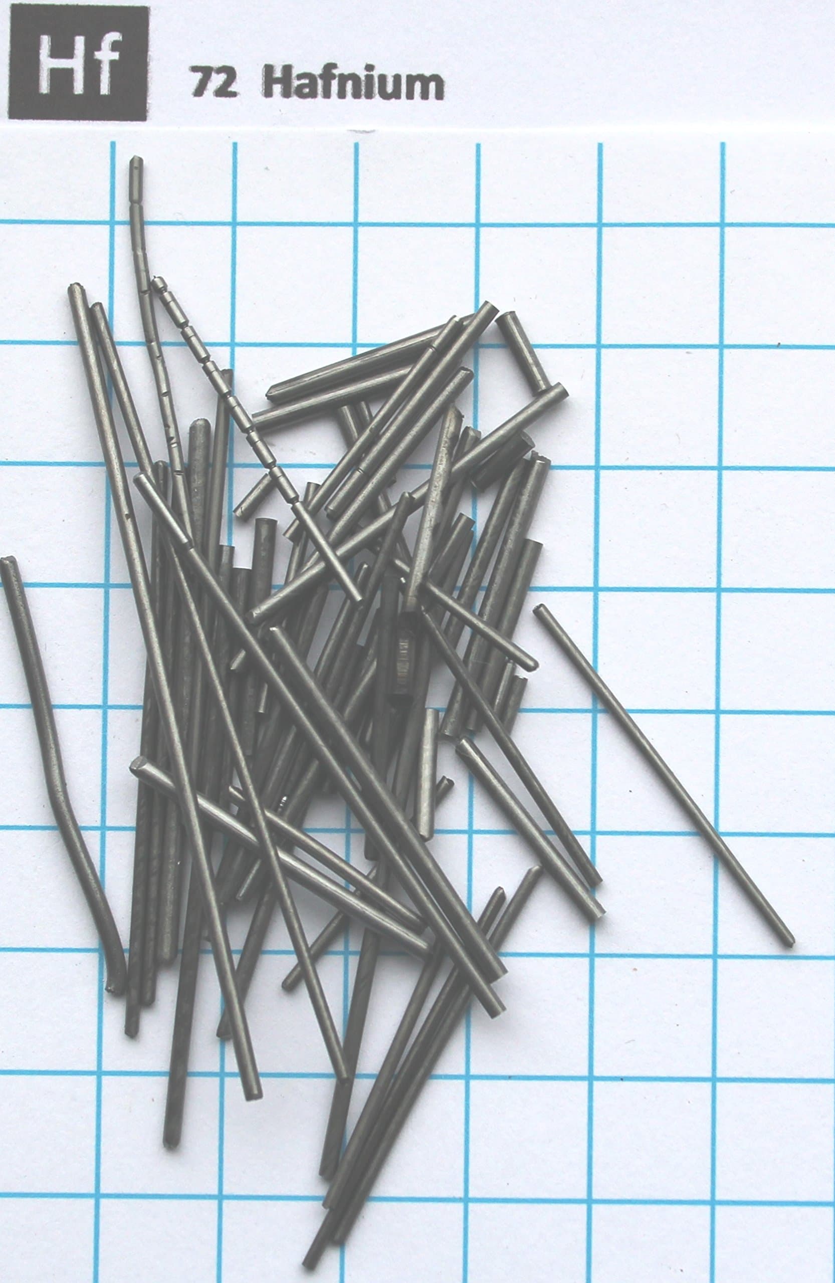 50 Gram 1.76 Oz 99.2% Hafnium Metal Wire - Element 72 Sample