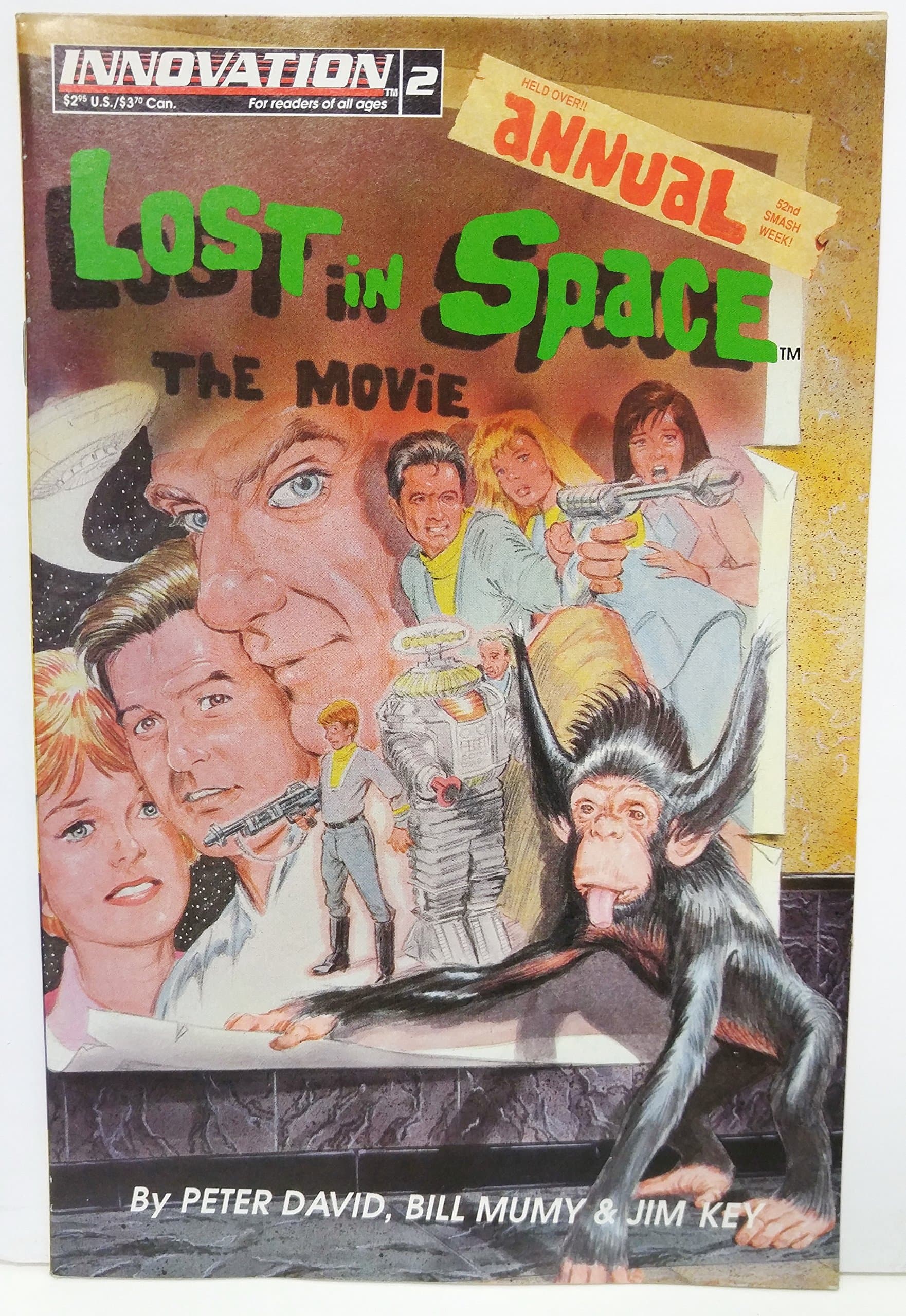 1990s Lost in Space Comic Book Annual #2- Innovation Comics
