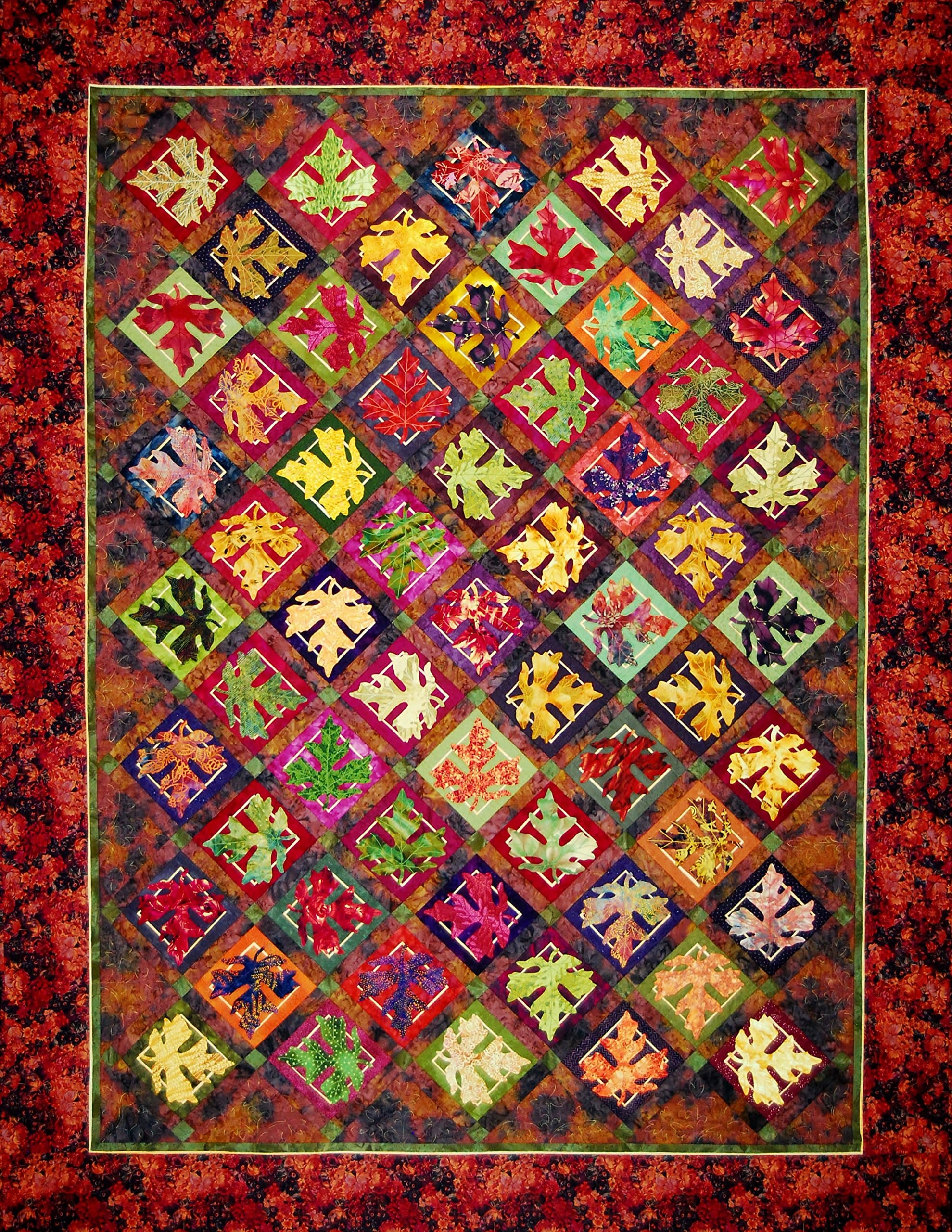 Happy Stash Quilts Autumn Splendor Quilt Pattern