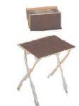43358 Single Honey Oak Design Television Tray Table (Pack of 12)