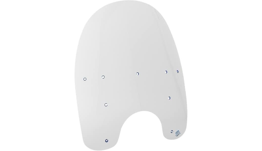MEP6330 Clear Windshield (Replacement Plastic For Harley-Davidson 19" Replacement Shield Fx/R/D/L)