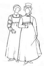 Regency Riding Habit Pattern - Sizes Small - Large