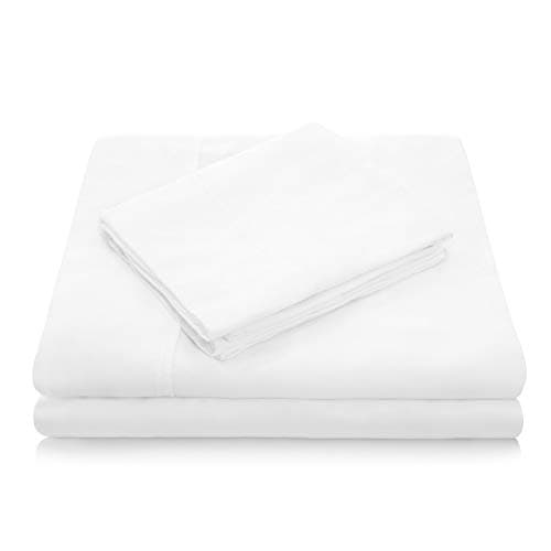 Malouf Soft and Eco Friendly Tencel Pillowcase-and-Sheet-Sets, California King, White