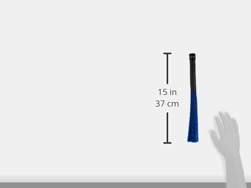 Vater Drumsticks VBM - Speciality Sticks - Monster Brush - Wavy Poly Strands - Black Handle