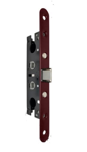 2 Point Bolt Mortise Lock Body Storm Door Will Fit Pella Doors (Cranberry)