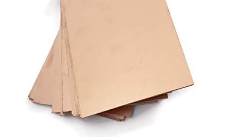 Electronic Spices PACK OF 10 15 x 10 cm Single Side Copper Clad Laminate Circuit Board Glass Epoxy FR4 PCB