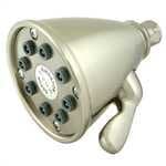 Fire Hydrant Spa Plaza Ultimate 8 Jet Shower Head ©™ in Satin Nickel/Brushed Nickel