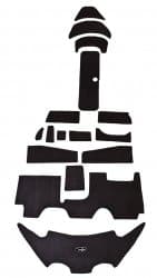 BlackTip Jetsports Complete Traction Mats for SeaDoo Jet Boat 2007-2011 Speedster 150 All Models