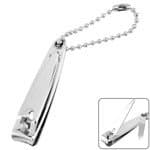 Practical Stainless Steel Folding Nail Clipper with Nail File/Keychain (5.5cm Length)