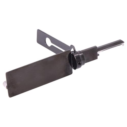 Lock Pick Locksmith Tool for Yale Locks, 2 in 1 Lock Picking and Decoder Tool, UK Door LockPick Kit (YALE-5-B)