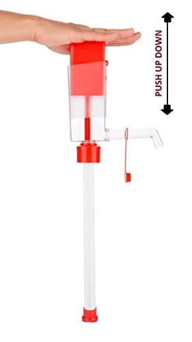 Hendon Manual Hand Oil Pump for Kitchen Tin Cans Pumping Machine Automatic Bottle Fuel Transfer Oil Pump for 15 L Tin (Multi Color Pack of 1)