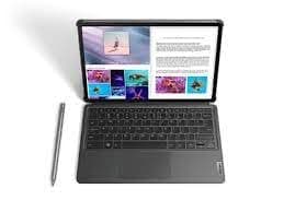 Lenovo Tab P12-2023 - Expansive Touchscreen Tablet - 12.7" 3K Display - 13MP Camera - 8GB Memory - 128GB UFS Storage - Android 13 - Dolby Atmos - Quad JBL Speakers - Pen and Keyboard Included