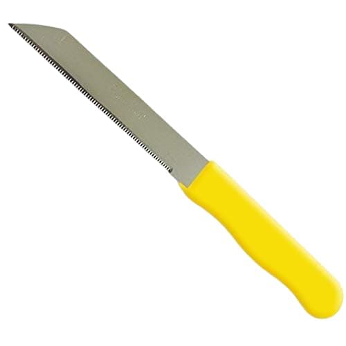 Bright Metal Stainless Steel Kitchen Knife for Kitchen Use with Plastic Handle| Useful for Cutting and Chopping Vegetables| Utility Knife | Carving Knife |