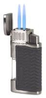 Black-Ops Double-Flame Lighter Alpha - Blackout by SwissTeck