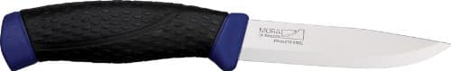 Knives 11201 Craftline All-Around Fixed Blade Knife with Black Handles with Blue Trim