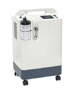 Silence Portable Oxygen Concentrator 5 Litres/Minute Single Flow (HD1001) with Humidifier Bottle and connector tube.