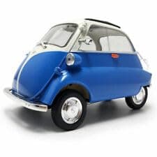 Isetta Blue and White NEX Models 1/18 Diecast Model Car by Welly 24096bl