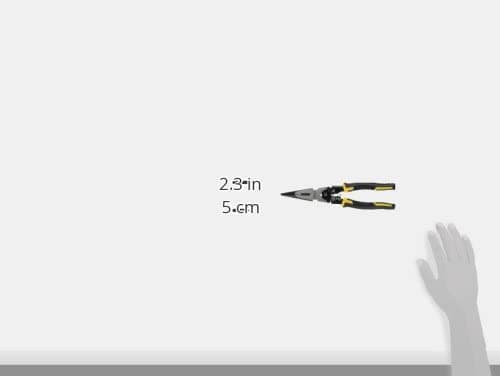 DEWALT DWHT70277 Compound Action Long Nose Pliers 4-1/2 Inch , Black