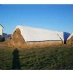 33' X 48' ROUND BALE HAY TARP - 7.3 oz 16 Mil Thickness