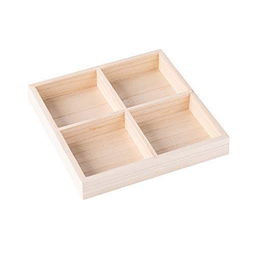 Four Section Square Tray