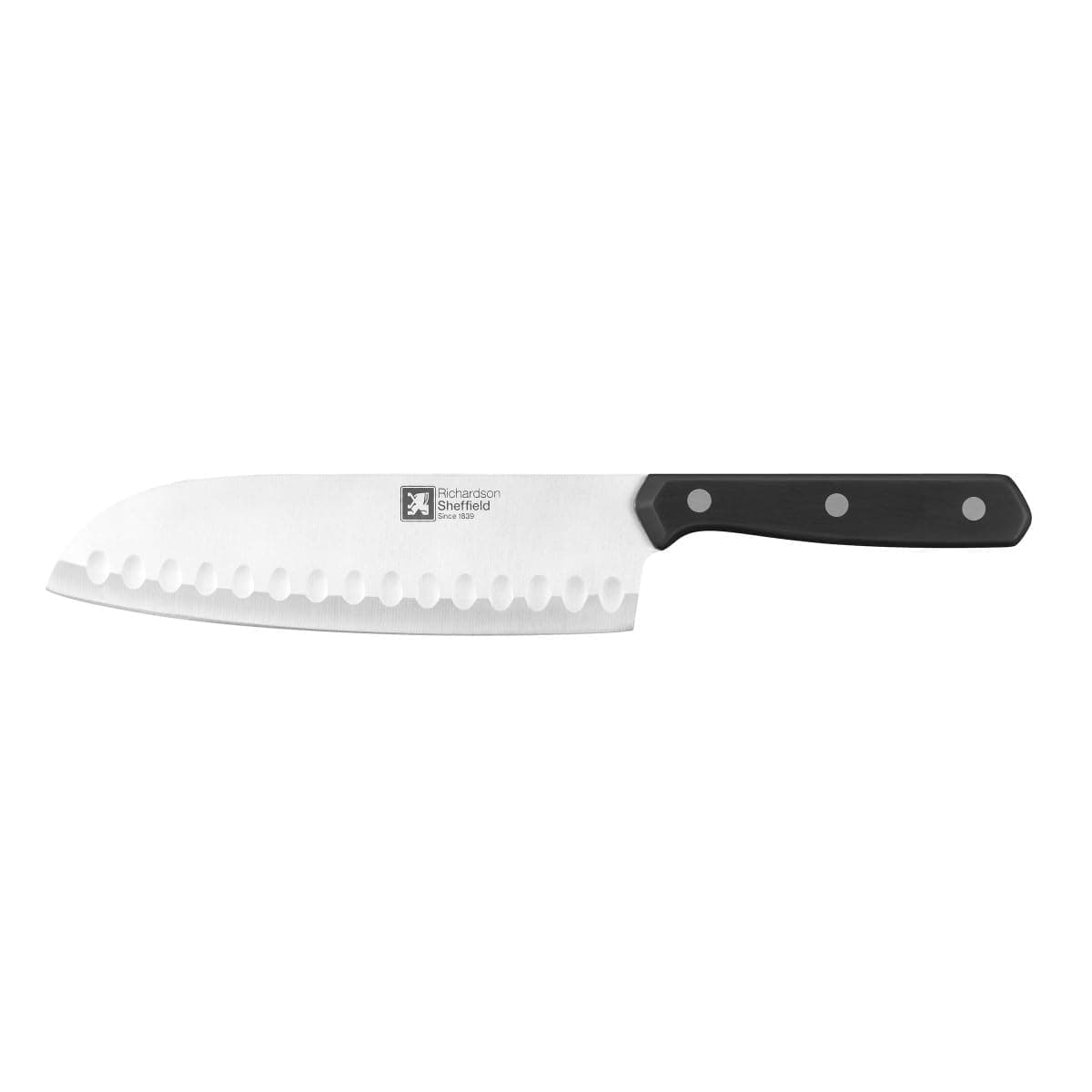 Richardson Sheffield CU019 17.5 cm Cucina Santoku Knife, Silver