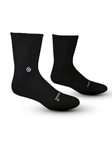 Grit Socks (One Size Fits All) Perfect Athletic Sock, (2-Pack)