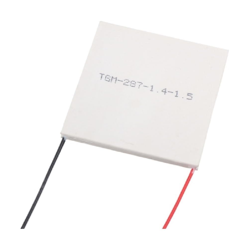 High Efficiency Semiconductor Thermoelectric Generator, TEG1-287-1.4-1.5, 15V1.65A, 24W, Heat Powered, Thermoelectric Power Conversion, Ceramic, Generator
