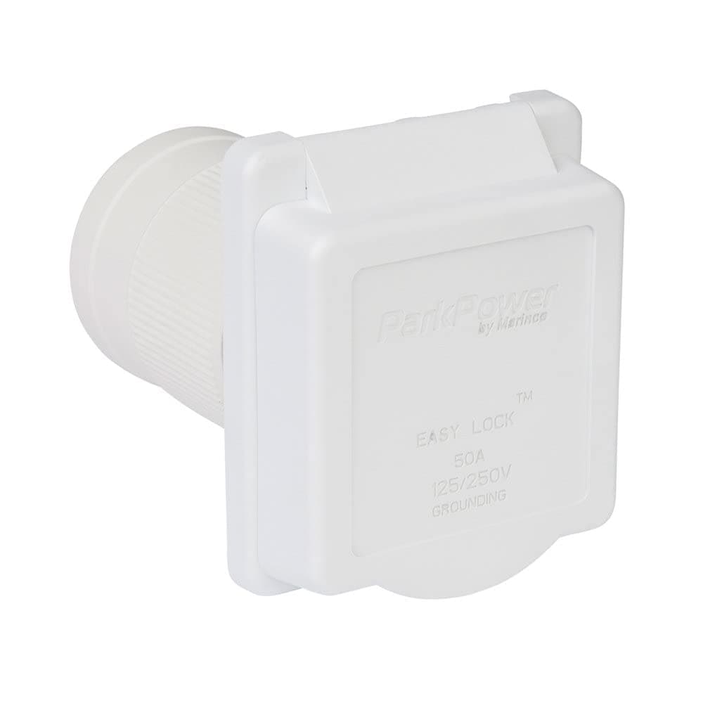 ParkPower 50ARVIW Weekender Power Inlet - 50A, White