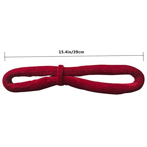 runner deer Lyra/Aerial Hoop Hand Loop Strap for Aerial Acrobatics, Strength Training (Red)