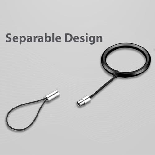 Multipurpose Lanyard for Phone & Keys Hand Wrist Mobile Hanging Chain Nylon Strap with Metal Ring Anti Theft Phone Holder for Cell Phones Cameras ID USB Flash Drives