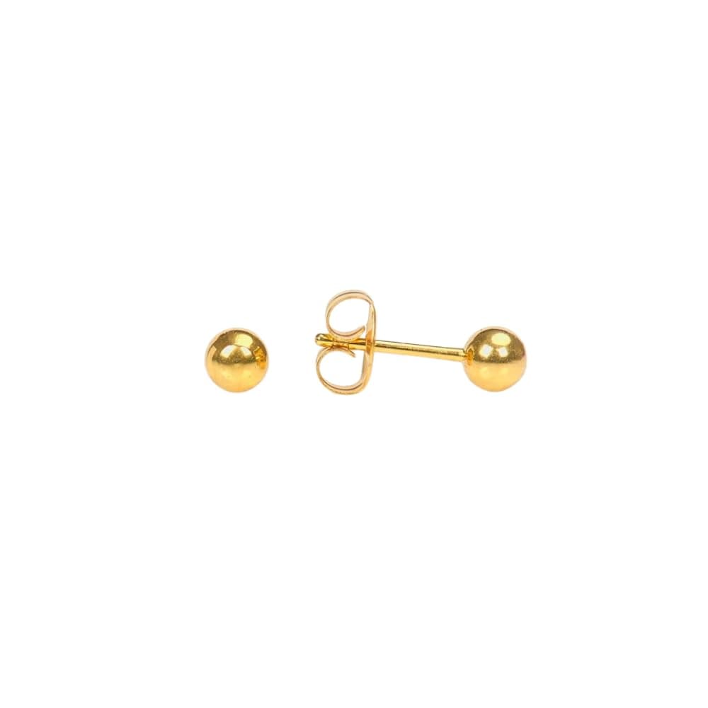 STUDEX Sensitive Ball Stud Earrings | Hypoallergenic and Nickel Safe for Sensitive Ears | High Fashion Earrings for Women and Men
