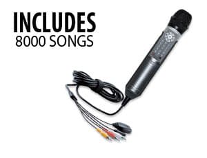 Magic Mic Pro with 8000 English Songs