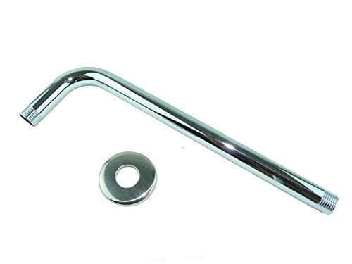SoytichWall Pipe Chromed for Shower Head Wall Arm - 30cm