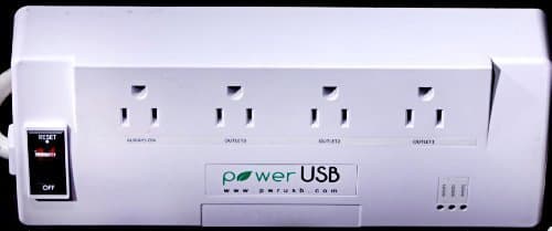 PwrUSB-Basic USB controlled Power Strip for Power Automation and Savings control 3 outlets automatically or remotely