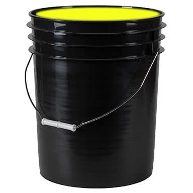 5-Gallon Yellow Washable Neon Uv Paint Glows under blacklight Paint for Splash Parties, Paint Parties, and Color Runs