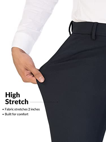 The Pant Project Luxury PV Lycra Stretchable Formal Pants for Men | Stylish Slim Fit Men's Wear Trousers for Office or Party | Mens Fashion Dress Trouser Pant