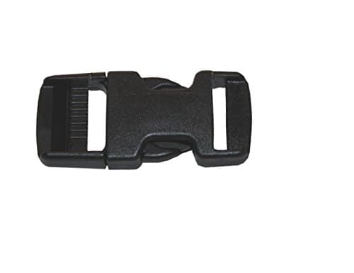 25mm Side Release Buckle Black for Military Tactical Webbing.#1518