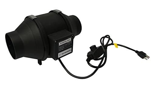 6 inch 390 CFM Duct Fan by Formline Supply. Variable Speed Controller.