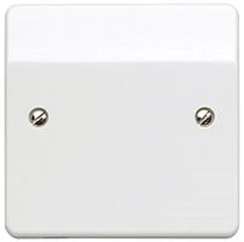 MK K3827 WHI Logic Plus 1G Blankplate - Wall Plate White