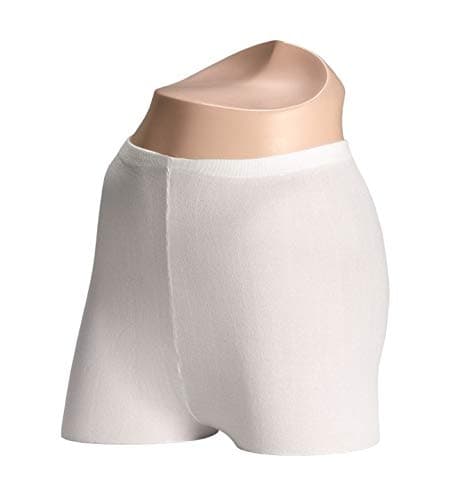 Nurses Choice Disposable Postpartum Mesh Boyshort Briefs – Soft, Breathable High‑Waist Underwear for After Birth, C‑Section & Hospital Recovery – Holds Maternity Pads Securely – 12 Pack (XL-4XL)