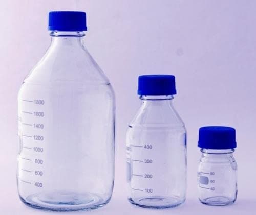 RAWAL'S BOROSILICATE REAGENT BOTTLE WITH SCREW CAP 60ML